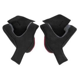 N-com N104 Absolute Clima Comfort Cheek Pads XXL 35 mm Black / Red