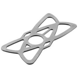 Borracha De Segurança Elástica De Silicone One Size Black