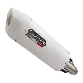 Muffler Homologado Albus Ceramic K 1200 Gt 06-08 One Size Glossy White / Glossy White