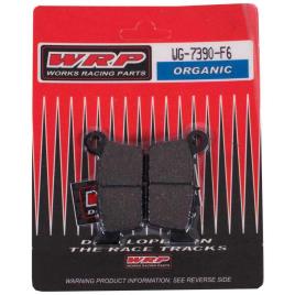 F6 Off Road Rear Brake Pads One Size Black