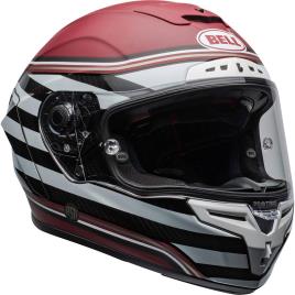 Capacete Integral Race Star Flex Dlx S RSD The Zone Matte / Gloss White / Candy Red