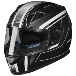 Capacete Integral Sp-57 S Saturnus L Black / White