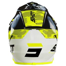 Capacete Motocross Furious Camo S Neon Yellow Glossy