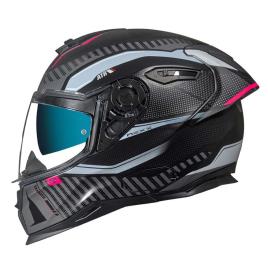 Capacete Integral Sx.100r Skidder XS Black / Pink Matte