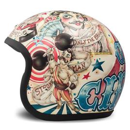 Capacete Jet Vintage XS Circus