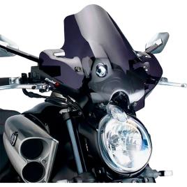 Pára-brisa Yamaha V-max Carenabris New Generation Sport One Size Dark Smoke