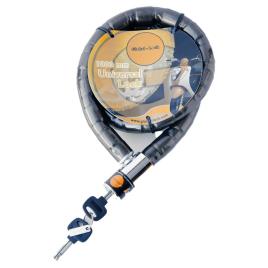Global Lock Cadeado Cabo Classic 100 cm Black