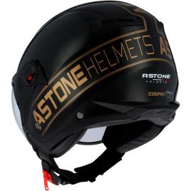 Astone Capacete Jet Mini S Sport Cooper Graphic XS Black / Gold