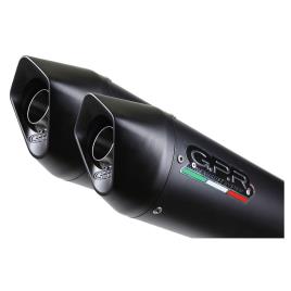 Silencioso Furore Dual Slip On Gsx-r 1000 K9 09-11 Homologated One Size Matt Black / Black