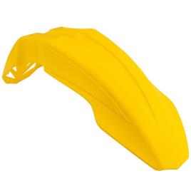 Front Fender Vented Supermoto Universal One Size Yellow