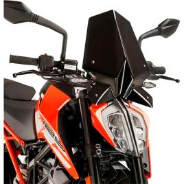 Pára-brisa Ktm Carenabris New Generation Sport 125 Duke / 390 Duque One Size Black