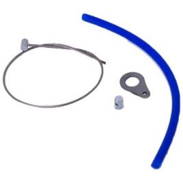 Rear Brake Safety Cable One Size Silver / Blue