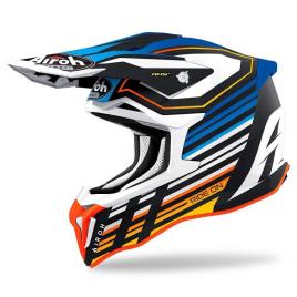 Capacete Motocross Strycker Shaded XS Blue Matt