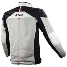 Ls2 Casaco Alba 5XL Light Grey / Black