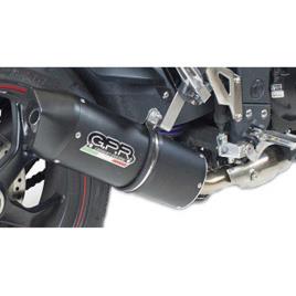 Silencioso Furore Evo4 Low Slip On Tiger Sport 1050 16-19 Euro 4 Homologated One Size Matt Black / Black