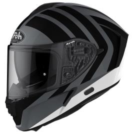 Capacete Integral Spark Scale S Black / Grey / White Matt