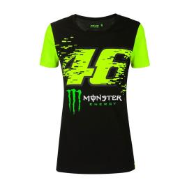 Vr46 Camiseta De Manga Curta Monster Dual 20 S Black