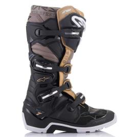 Alpinestars Botas Tech 7 Enduro Drystar EU 43 Black / Grey / Gold