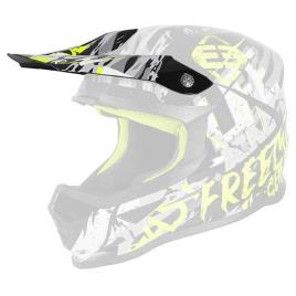 Peak With Screw Kit Xp-4 Maniac One Size Black Neon / Grey Glossy