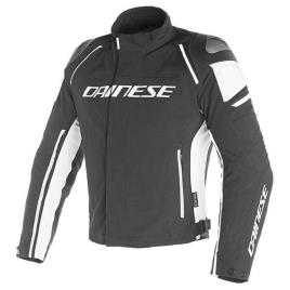 Dainese Casaco Racing 3 D Dry 52 Black / Black / White