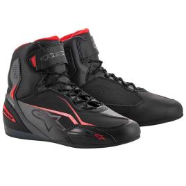 Zapatilhas Motocicleta Faster 3 EU 42 Black / Gray / Red