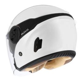 Capacete Jet Dj 10 2 S Pearl White / Black