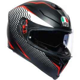 Capacete Integral K5 S Multi Mplk 2XL Thunder Matt Black / White / Red