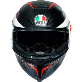 Agv Capacete Integral K5 S Multi Mplk 2XL Thunder Matt Black / White / Red