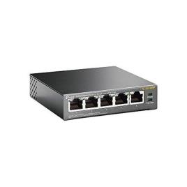 TP-LINK TL-SG1005P Não-gerido Gigabit Ethernet (10-100-1000) Power over Ethernet (PoE) Preto