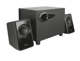 Colunas 2.1 TRUST Avora 2.1 Subwoofer Preto (PC - 18 W)