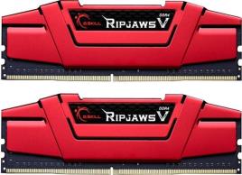 G.Skill Kit 16GB (2 x 8GB) DDR4 2666MHz Ripjaws V Red CL15