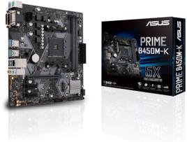 Motherboard ASUS Prime B450M-K (Socket AM4 - AMD B450 - Micro-ATX )