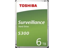 Disco HDD Interno TOSHIBA HDWT360UZSVA (6 TB - SATA - 7200 RPM)