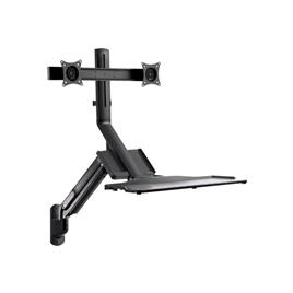 NAPOFIX Suporte de Parede para 2 Monitores SW5200, 17-27”, Preto