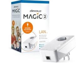 Devolo Magic 2 LAN,Adaptador adicional,Velocidade Powerline até 2400Mbps c/ 1 Porta LAN- PT8259