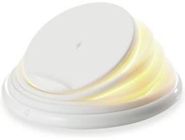 Carregador CONCEPTRONIC Wireless 10W LED White - GORGON02W