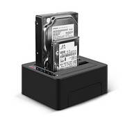 DOCKING STATION PARA DISCOS RIGIDOS 2.5/3.5 SATA USB 3.1 PRETA - MAIWO