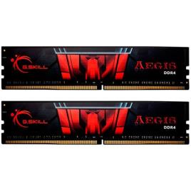 Memória RAM G.SKILL Aegis 32GB (2x16GB) DDR4-2666MHz CL19 Preta