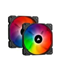 Sp140 rgb Pro, 140mm rgb led Fan, Dual Pack com Lighting Node Core