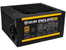 Fonte de Alimentação KOLINK Enclave (ATX - 600 W - 80 Plus Gold)