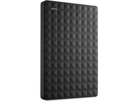 Disco HDD Externo SEAGATE Expansion (Preto - 2 TB - USB 3.0)