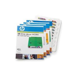 HP LTO5 Ultrium Read/Write Bar Code Label Pack.A pack of 110 uniquely sequenced Ultrium bar code labels (100 data + 10 cleaning)