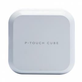 Rotuladora BROTHER Eletrónica PT-P710BT Cube Branco - Bluetooth