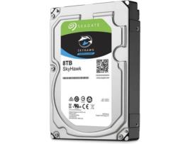 Disco Interno HDD SEAGATE SkyHawk (8 TB - SATA - 7200 RPM)