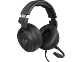 Auscultadores Gaming com fio TRUST GXT433 Pylo (Over Ear - Microfone - PC)