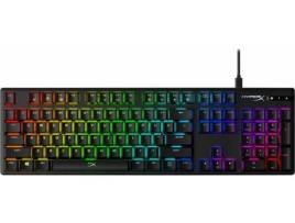 Teclado Gaming HYPERX Alloy Origins RGB (Mecânico  - Layout US - HyperX Red Switch)