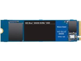 Disco SSD Interno WD Blue SN550 (250 GB - NVMe - 2400 MB/s)