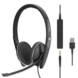 Headset SENNHEISER SC 165 USB C Bi-auricular 20000Hz