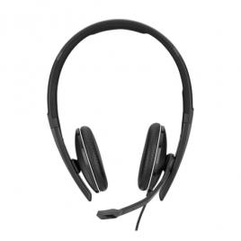 Auscultadores SENNHEISER SC 165 Bi-auricular USB C, 20000Hz, 3,5mm, 115Db, Black