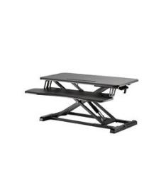 SIT Stand Desk Workstation With Adjustable Height With Keyboard Tray